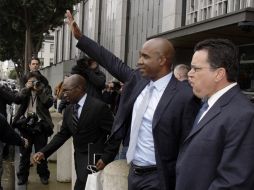 El beisbolista Barry Bonds en la corte en San Diego. AP  /