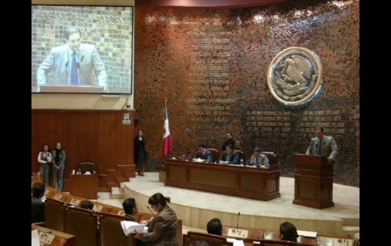 El día de ayer, los diputados aprobaron en lo general la Ley de Extinción de Dominio en el Congreso del Estado. ARCHIVO  /