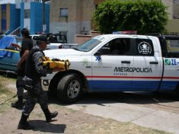 El día de los hechos arribó la Policía de Zapopan al lugar. ARCHIVO  /