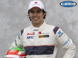 Sergio Pérez se declara listo para arrancar su Sauber en el Gran Premio de Australia. REUTERS  /