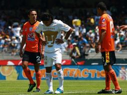 Bravo lamentándose el tiro fallado contra Pachuca. MEXSPORT  /