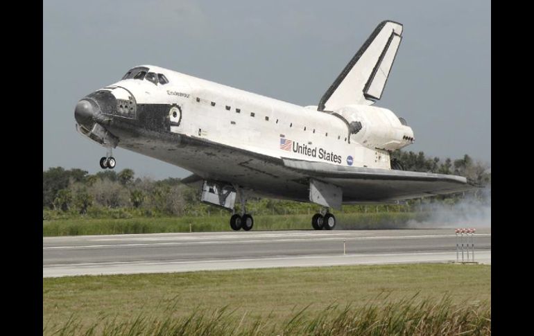 El Endeavour también llevará a bordo una argada con piezas de repuesto para la EI. NASA  /