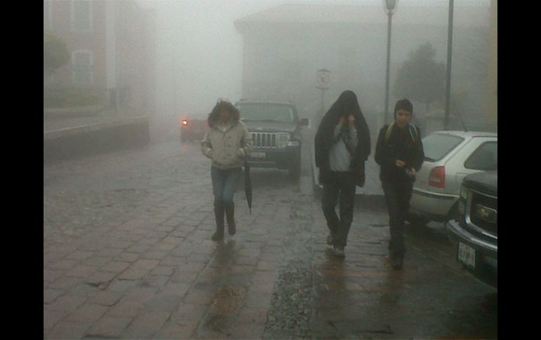 Se prevén temperaturas de entre tres y menos tres grados en sierras de Baja California, Sonora, Chihuahua y Durango. ARCHIVO  /