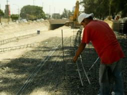 La Sedeur trabaja en la excavación de la rampa de la zona Poniente en el túnel de Lázaro Cárdenas y Niño Obrero. A. HINOJOSA  /