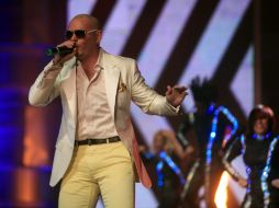 Pitbull es uno de los artistas que lidera las nominaciones. EFE  /