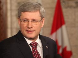 Stephen Harper, primer ministro canadiense. EFE  /