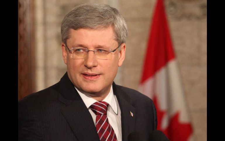 Stephen Harper, primer ministro canadiense. EFE  /