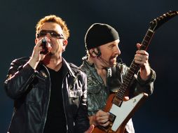 Se muestra el cantante y guitarrista Dave Evans, más conocido como The Edge. AFP  /