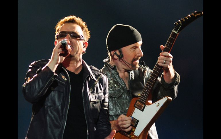 Se muestra el cantante y guitarrista Dave Evans, más conocido como The Edge. AFP  /