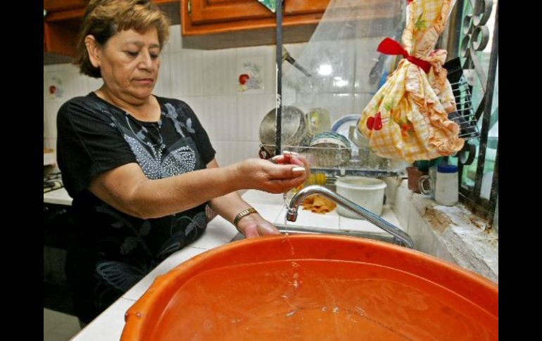 Indican que es necesario tener un uso más racional del agua en las ciudades. ARCHIVO  /