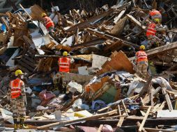 Se intensifica la búsqueda de desaparecidos, a tres semanas del sismo. EFE  /