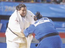 Vanessa Zambotti enfrentó en la final a la cubana Idalis Ortiz, pero la perdió, y se quedó con la medalla de plata. E. PACHECO  /