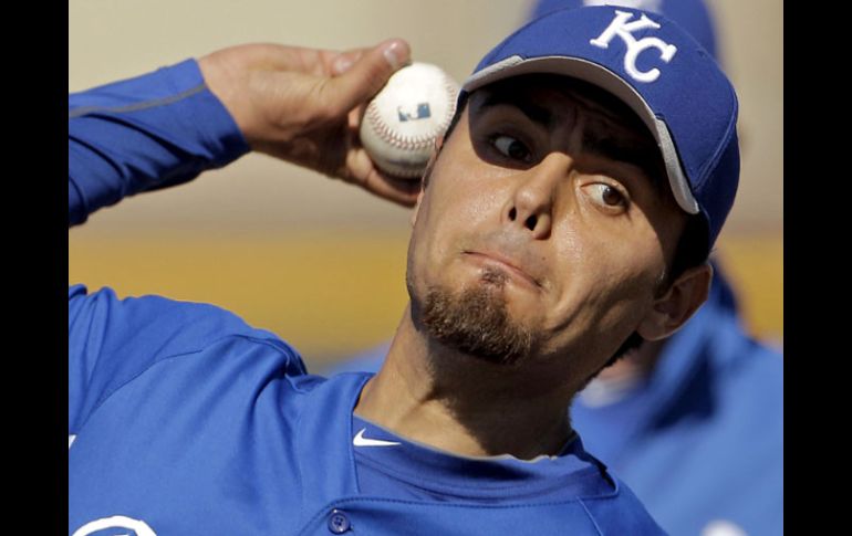 A Joakim Soria le fueron suficientes ocho lanzamientos a la registradorampara darle el triunfo a su equipo. GETTY IMAGES SPORT  /