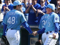 El lanzador le ha dado ya dos vistorias a los Reales en la MLB. AP  /