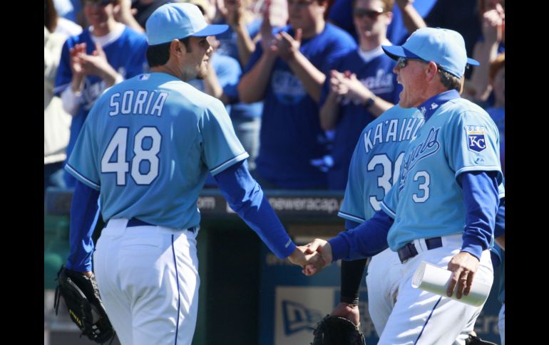 El lanzador le ha dado ya dos vistorias a los Reales en la MLB. AP  /