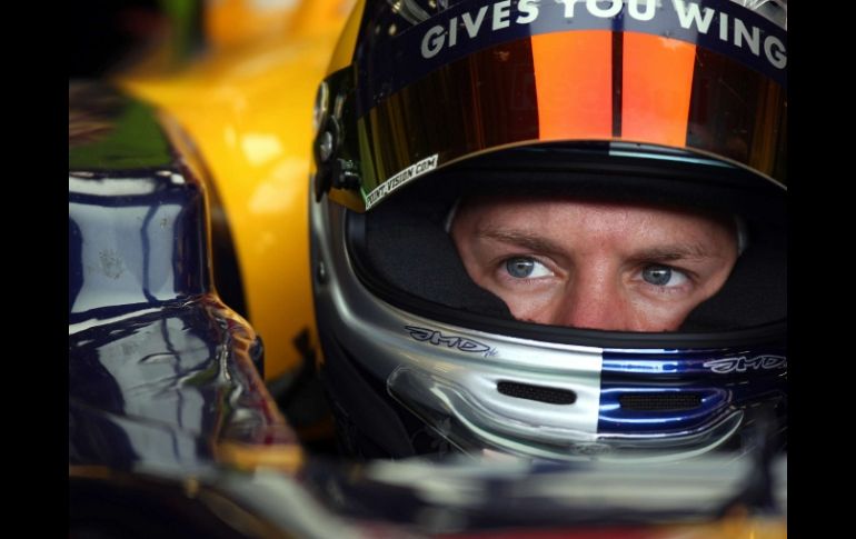 El piloto alemán, Sebastian Vettel, antes de iniciar una carrera. MEXSPORT  /