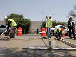 Este día se dio luz verde al arranque del programa de pavimentación que inicia sobre la Avenida Washington. A. CAMACHO  /