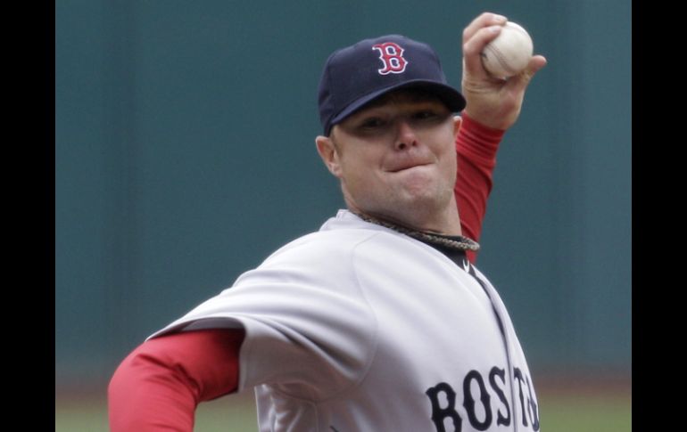 El pitcher abridor de Boston, Jon Lester, tuvo una gran salida, pero el bateo no lo respaldó. AP  /