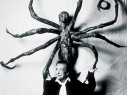 En la fotografía se observa una araña gigante de bronce, obra de Louise Bourgeois que es parte de la muestra. EL UNIVERSAL  /