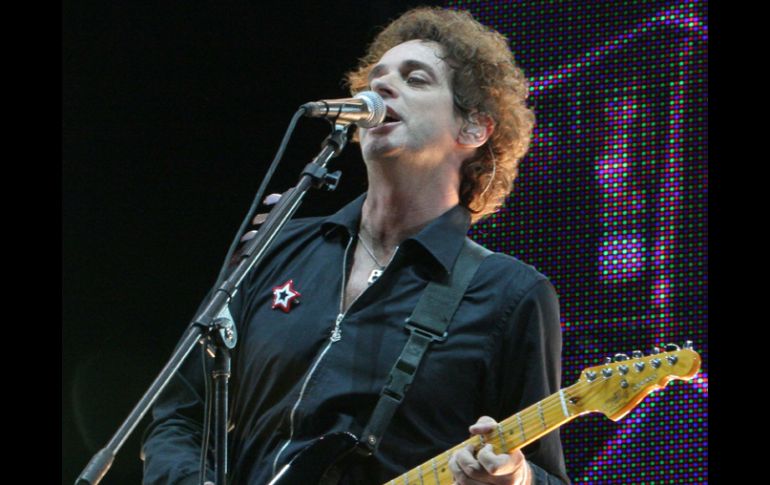 El exlíder de Soda Stereo permanece en coma desde mayo del pasado año. EL UNIVERSAL  /