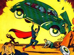 El primer cómic en la historia de Superman, propiedad del actor Nicolas Cage. ESPECIAL  /