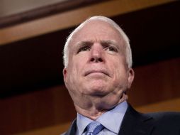 John McCain, senador republicano. AFP  /