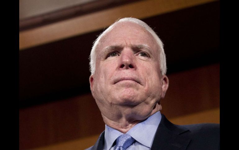 John McCain, senador republicano. AFP  /