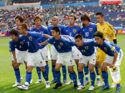 Imagen de archivo de los jugadores de la Selección japonesa. MEXSPORT  /