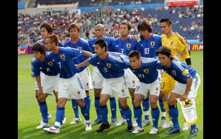 Imagen de archivo de los jugadores de la Selección japonesa. MEXSPORT  /