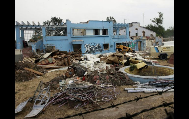 La Casa Azul será demolida para construir un complejo habitacional en el lugar. A. HINOJOSA  /