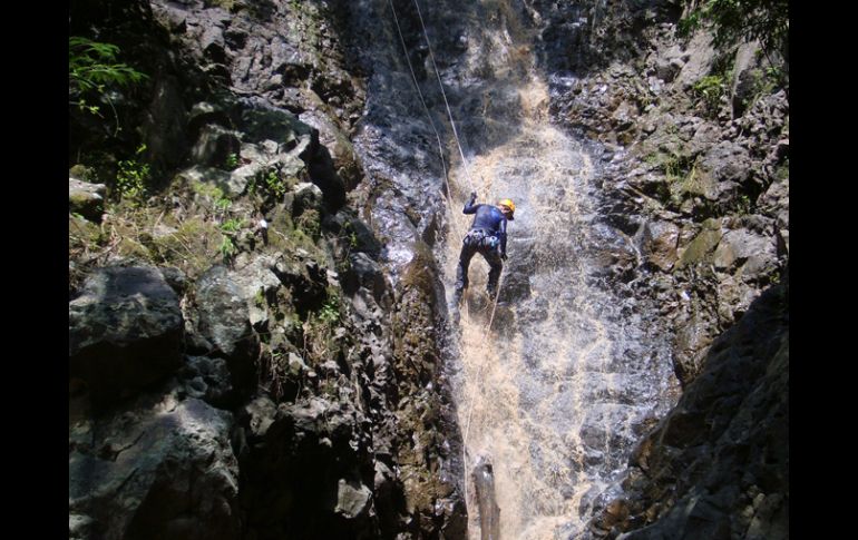 Para realizar los deportes extremos es indispensable portar herramientas de seguridad.ESPECIAL  /