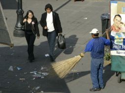 50 personas apoyarán tanto en barrido manual, como mecánico y recolección de contenedores. ARCHIVO  /