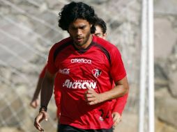 Fotografía de archivo del colombiano Wilman Conde en un entrenamiento del conjunto rojinegro. MEXSPORT  /