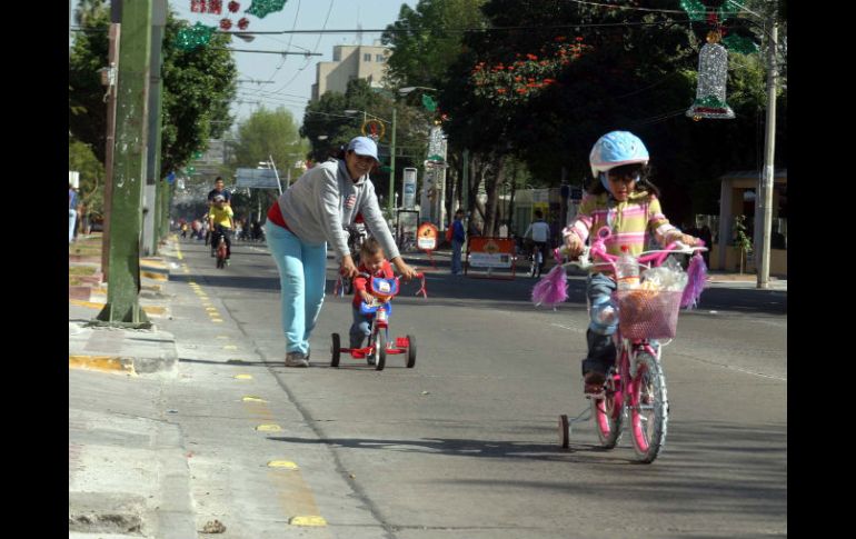 El Consejo Municipal del Deporte de Guadalajara estima reunir a miles de niños en el festejo del 1 de mayo. A. CAMACHO  /