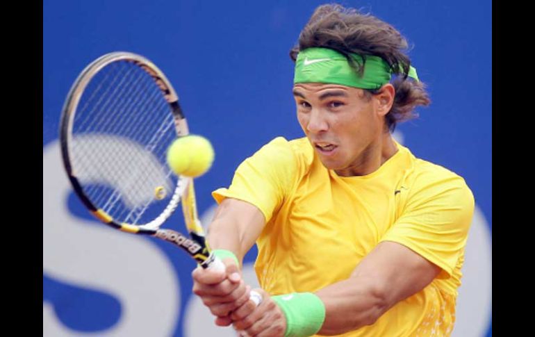 Rafael Nadal sigue con buen paso en el torneo de Barcelona. EFE  /