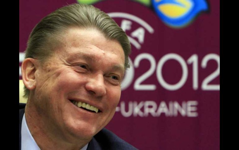 El nuevo técnico de la Selección de Ucrania, Oleg Blokhin. REUTERS  /