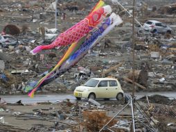 Los japoneses comenzarán la reconstrucción luego del tsunami que dejó miles de muertos. AFP  /