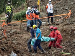 El jefe de la policía provincial Aarón Aquino indicó que 27 cuerpos fueron recuperados. ARCHIVO  /