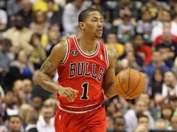 Derrick Rose está llevando a Chicago a las semifinales de la Conferencia Este en la NBA. AFP  /