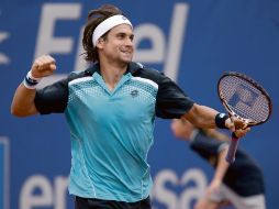 David Ferrer, quien venció con facilidad ayer al austriaco Jurgen Melzer. EFE  /