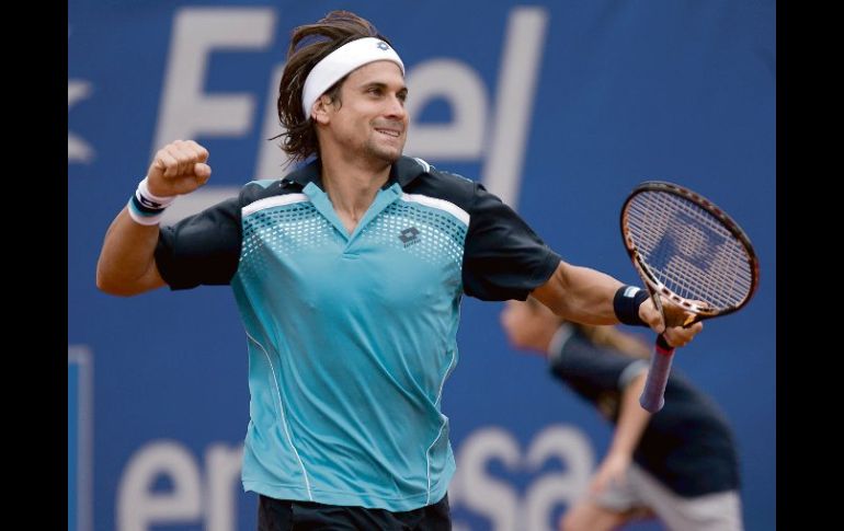 David Ferrer, quien venció con facilidad ayer al austriaco Jurgen Melzer. EFE  /