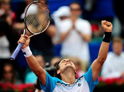 Ferrer (foto) logró la séptima victoria sobre Nico en otros tantos partidos. AP  /