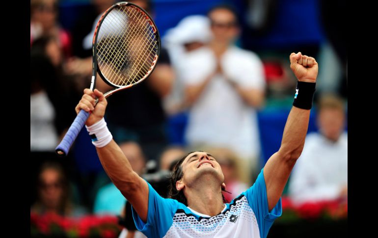 Ferrer (foto) logró la séptima victoria sobre Nico en otros tantos partidos. AP  /