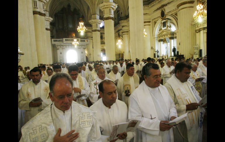 Los rezos serán también para 'agradecer a Dios por el regalo de la Iglesia', señalan. M. FREYRÍA  /