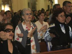 Las autoridades religiosas han exhortado a los fieles a orar por las víctimas de la violencia en nuestro país. A. GARCÍA  /