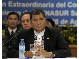 Rafael Correa, presidente de Ecuador. ARCHIVO  /