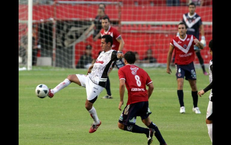 Eder Pacheco de Veracruz durante el encuentro ante Tijuana. MEXSPORT  /