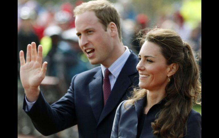 Guillermo y Kate Middleton se casan este viernes. AP  /