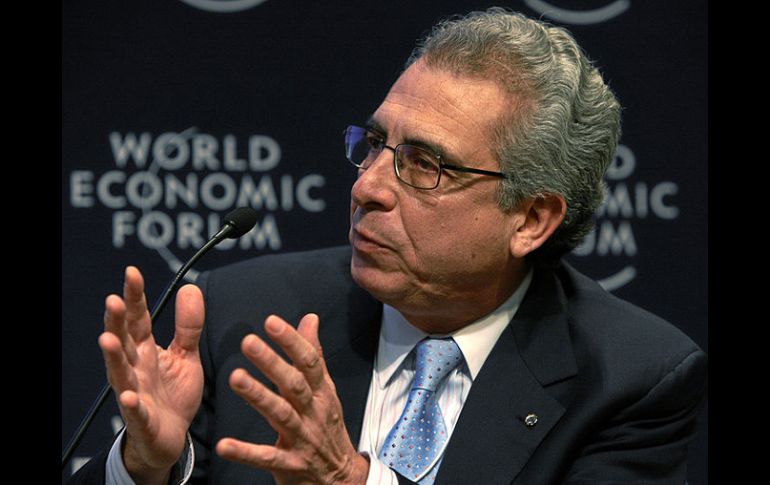 El ex presidente de México, Ernesto Zedillo durante una intervención el el Foro Económico Mundial. ARCHIVO  /