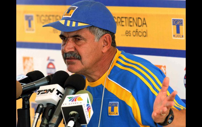 Ferretti y sus Tigres ya se preparan para el duelo de última jornada ante Atlas. MEXSPORT  /